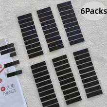 1200片/6包。彩色自粘式索引标签，适用于便利贴。透明自粘标签。可用于标记、追踪和索引。适用于学生和办公用品。返校礼物。适用于学校用品，返校