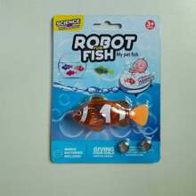 2 Pcs/4 Pcs Electronic Pet Fish, Interactive Robot Electric Fish Toys, Baby Bath Toys,Waterproof LED Light Electronic Fish, Speeding Up And Slowing Down Sway In Water, Twist Tail In A Lifelike Manner,Education, Halloween, Christmas, And Thanksgiving Gifts, Easter Gifts