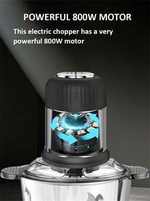 SOKANY-7025A 电动绞肉机，可切碎馅料并研磨蔬菜馅料，2升大容量绞肉机