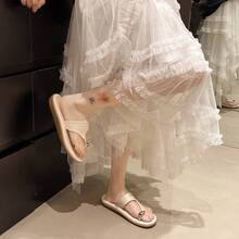 Women Flats - Wine Red [counter Version] - View 6