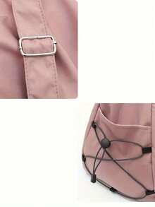 Yoga Bag For Women Yoga Bag For Women Fashion Sports Training Bag Short Luggage Bag Large Capacity Travel Bag Light Weight Travel Bag Storage Bag - 粉色 - 查看 9