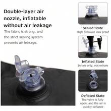 Car Inflatable Bed - Black - View 5