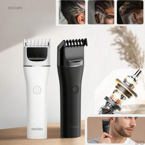 ENCHEN ENCHEN Hair Clipper Household Electric Hair Cutting Machine Portable Cordless Hair Trimmer Adjustable Hair Clippers Men Boost 2