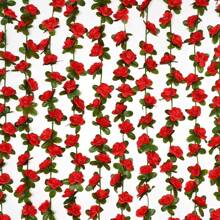 1 PIEZA/3 PIEZAS/70 PIEZAS Flores artificiales Rosas Plantas Plantas falsas Decoración de vid para el hogar Decoración de mesa de comedor Decoración de florero, Materiales de decoración para dormitorio, Decoración de sitio de boda, Materiales de arreglo floral de jardín al aire libre, Decoración de otoño, Decoración de Año Nuevo
