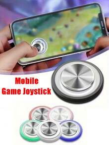 Universal Mobile Game Controller - Compatible With IPhone/IPad/Android Smartphones And Tablets - For Smartphones, Suction Cup Joysticks For Handles - Great For Smartphone Games