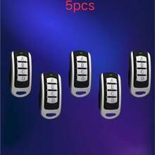 1-20个车库遥控电子门控制器 433MHz 门禁钥匙扣手持发射器 无线控制卷帘门