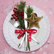 Artificial Holly Berries, 100 Pieces Mini 2.75in Fake Berries Decor On Wire For Christmas Tree Decorations Flower Wreath DIY Craft Use - Red - View 10