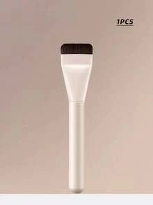 3pcs Brand New Ultra-Thin Straight Flat Top Foundation/Mask Brushes, Essential Tools For Makeup Artists, Invisible And Seamless, Travel-Friendly Ultra-Thin Foundation Brush Lightweight Face Contour Brush Flat Mask Brush Blending Foundation Cream Makeup Brush, Silver Foundation Brush, Makeup Brush Foundation Makeup Tools Flat Foundation Brush Liquid Foundation Brush,Foundation Brush,Concealer Brush,Blush Brush,Contour Brush,Blush Brush,Bronzer Brush,Powder Brush,Foundation Brush,Blush Brush - Multicolor - View 11