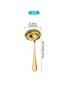 6 Stücke hochwertiges Besteck-Set aus Edelstahl, beinhaltet Servierlöffel, Kelle, Serviergabel, Suppenlöffel, Kuchenheber, Buttermesser, geeignet für Bankette, Buffets, Restaurants, Hotels, Zuhause (verschiedene Farben erhältlich), Catering Küchen Essservice Set, Edelstahl Buffet Party Serviergeschirr