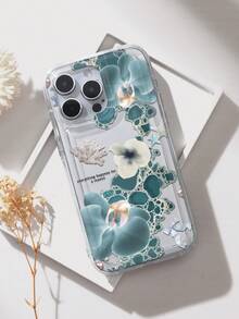 Custodia telefonica trasparente con stampa di fiori di ibisco corallo, compatibile con iPhone 16/11/12/13/14/15/15Pro/15Plus/15ProMax/7Plus/8Plus/X/XsMax/Xr/11Pro/12Pro/13Pro/14Pro/12Mini/13Mini/11ProMax/12ProMax/13ProMax/14Pro Max/14Plus/6/6S/6Plus/7/8/16Pro/16Plus/16ProMax/SE e Galaxy/A54/A14/A12/A13/A15/A32/A33/A24/A52S/S20/S21/S22/S23/S24/S23Plus/S24Ultra/S25/A15/A33/A23, impermeabile, antiurto, resistente ai graffi - Multicolore - Visualizzare 4