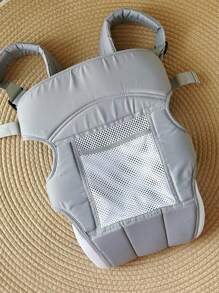 1pc Baby Carrier, Front & Back Carry, Multi-Function, Breathable, Convenient For Infant Outings