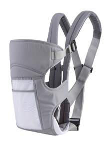 1pc Baby Carrier, Front & Back Carry, Multi-Function, Breathable, Convenient For Infant Outings
