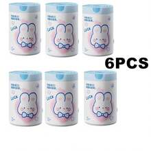 6rolls Thickened Baby Diapers Drawstring Trash Bags, Blue Heart Rabbit Cute Cartoon Home Kitchen Portable Thickened Garbage Bag,50pcs/Rolls Multi-Functional Waste Bags,Roll-Up Trash Bags,Durable Garbage Bags,Leak-Proof, Multi-Purpose,Convenient Cleanup,Drawable And Liftable Design,Suitable For Kitchen,Bathroom,Dormitories,Baby Bedroom And Home Use. - Multicolor - View 12