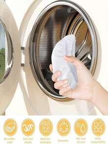 3 Piecesuniversal Steam Mop Pad, A Reusable Steam Mop Pad For Handheld Steam Cleaners - White - View 5