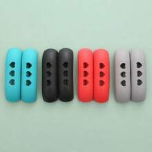 2pcs Silicone Pot Handle Covers, Creative Hollow Heart Detail Heat Resistant Non-Slip Pot Handle Protectors, Silicone Pot Handle Insulation Sleeves, Iron Pan Wok Handle Heat Resistant Sleeves, Heat Resistant, Wear-Resistant, Insulated Pot Handle Covers - Multicolor - View 8