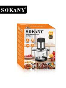 SOKANY-7025A 电动绞肉机，可切碎馅料并研磨蔬菜馅料，2升大容量绞肉机
