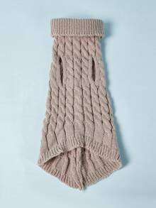 PETSIN 小狗毛衣适合小型中型犬猫衣服冬季保暖宠物高领吉娃娃背心柔软约克夏外套泰迪夹克 - 彩色 - 查看 26