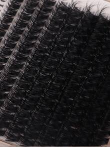 160/180/200 sợi mi giả D Curl, bền lâu, thích hợp cho việc tự làm tại nhà cho người mới bắt đầu, tiện lợi mang theo khi đi du lịch, mềm mại, dày và bông xốp, độ cứng 30D/40D/50D/60D/80D/100D, chiều dài 10/12/14/16/18mm, giúp mắt to hơn, tạo nên lớp trang điểm tinh tế, phù hợp cho sân khấu/hàng ngày/cosplay/chụp ảnh/tự trang điểm mắt, món quà lý tưởng cho phụ nữ, bạn gái, mẹ. - D - Xem 9