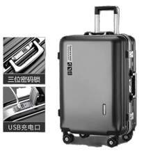 Carry-Ons - Gris oscuro (modelo USB con marco de aluminio mejorado) - Ver 7