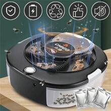 Elektrische USB-Fliegenfalle, ultraleiser automatischer Köder-Insektenfänger, Mücken-Insektenfänger, automatischer Fischfänger für die Küche zu Hause