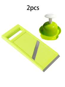 1 peça/2 peças Fatiador de Vegetais, Fatiador de Vegetais, Fatiador de Batata, Fatiador de Frutas e Vegetais, Fatiador de Cenoura, Fatiador de Batata, Fatiador de Pepino, Fatiador de Alimentos com Orifício para Pendurar, Utensílio de Cozinha Manual, Pequeno Utensílio de Cozinha, Usado para Alimentos, Vegetais, Batatas Fritas e Batatas em Cubos