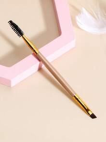 1/3 pezzi Pennello per sopracciglia, Pennello per ciglie, Doppia testina, Pennello professionale per sopracciglia angolato doppio e pettine per ciglie, Pennello per eyeliner, Bacchette per mascara, Accessori per il trucco per estensioni di ciglie e sopracciglia, Strumenti per il trucco per un facile trasporto, Trucco, Economico, Decorazione della stanza, Toeletta, Viaggio, Camera da letto, Accessori per il trucco