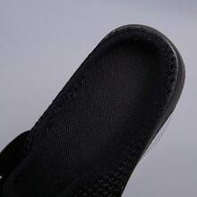 女士透气舒适休闲便鞋 - 黑色 - 查看 5