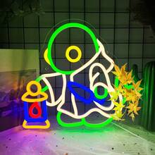 Tonberry Master LED 霓虹灯 - USB 供电、可调光且充满活力的游戏灯 - 非常适合卧室、游戏室