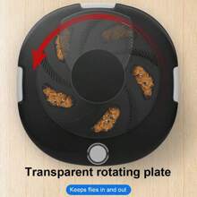 Elektrische USB-Fliegenfalle, ultraleiser automatischer Köder-Insektenfänger, Mücken-Insektenfänger, automatischer Fischfänger für die Küche zu Hause