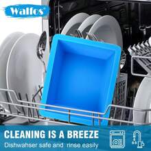 Silicone Freezer Tray With Lid - Easy To Demold And Easy Meal Prep Container, 2pcs 1 Cup & 2pcs 2 Cup Silicone Mold For Soup And Food Storage -BLUE 4pcs,9821815