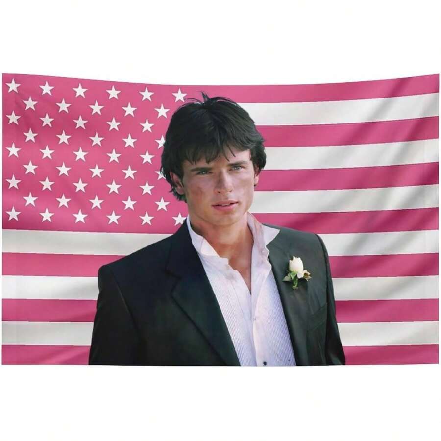 Funny American Tom Poster Flag Wall Hanging Flag Tapestry,Can Be Used In Kitchen,Living Room,Bedroom, Dining Welling Room,Gifts,Outdoors. - default - View 1