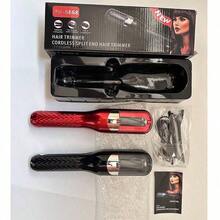 无线理发器，女士分叉修剪器，无线自动分叉去除器，USB 充电便携式，用于受损发质护理，去除分叉和断裂的头发，女性的理想礼物，日常美发工具 - 彩色 - 查看 3