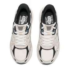 Skechers 男鞋跑步鞋 EDGERIDE低筒休閒鞋日常戶外旅遊舒適輕便運動鞋 232969-NTBK - 自然色/黑色 - 查看 10