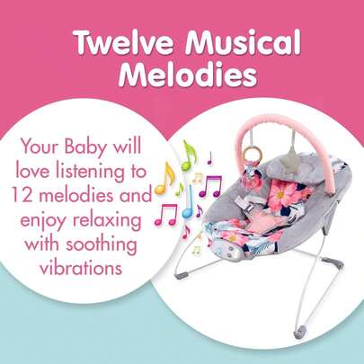  LADIDA My First Bouncer With Soothing Music And Gentle Vibration – Adjustable And Comfortable147