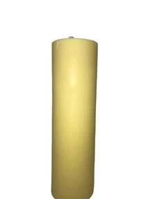 BearNaturalOrganics Pure Natural Beeswax Pillar Candle 2 Inch X 6 Inch