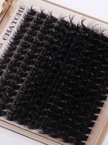 160/180/200 sợi mi giả D Curl, bền lâu, thích hợp cho việc tự làm tại nhà cho người mới bắt đầu, tiện lợi mang theo khi đi du lịch, mềm mại, dày và bông xốp, độ cứng 30D/40D/50D/60D/80D/100D, chiều dài 10/12/14/16/18mm, giúp mắt to hơn, tạo nên lớp trang điểm tinh tế, phù hợp cho sân khấu/hàng ngày/cosplay/chụp ảnh/tự trang điểm mắt, món quà lý tưởng cho phụ nữ, bạn gái, mẹ. - D - Xem 8