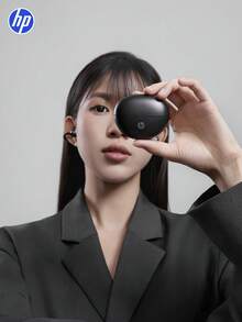 HP Wireless Earbuds With Premium Sound Quality 5.4 Auto Pairing Earbuds, Up To 30 Hours Playtime, Lightweight IPX4 Waterproof Wireless Headphones With Microphone For Android, Gaming Headset And Speaker, Microphone, Holiday Gift Mother's Day Gift,Suitable For Students And Office Workers - Hoa tai H10M+ - Xem 8
