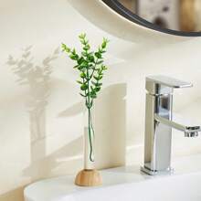 3件北欧创意玻璃水培花瓶工艺品装饰花盆干鲜花装饰玻璃容器试管花瓶家居装饰圣诞节 - 無色 - 查看 11