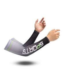 1 paire de manches de refroidissement pour sports de plein air - protection UV, nylon respirant, convient pour le golf, le cyclisme, la course à pied et la conduite