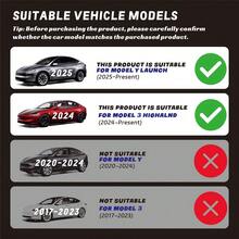 LCARS 車用手機支架，相容 2024 Highland 與 2025 Model Y Juniper，磁吸式出風口手機架，夾式矽膠多功能導航支撐架（不相容舊款 Model 3/Y） - D18+C01 - 查看 4