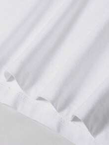 SP5DER 2025 Summer New Creative T-Shirt, Graphic T Shirts With  SP5DER Letters, Simple Fashion, 100 Percent Cotton Loose Comfortable - 白色 - 查看 5