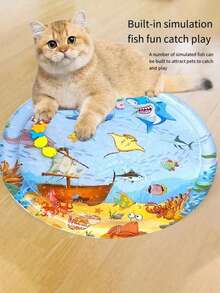 1pc Inflatable Pool Chair With Canopy, Inflatable Floating Lounger, Water Sofa, Suitable For Adult Water Activities And Parties - Multicolor - View 1