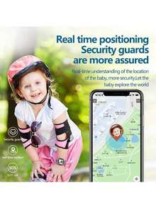 Reloj inteligente con GPS para niños, compatible con 2G, con cámara, anti-pérdida y función SOS, para niños y niñas - Multicolor - Ver 6
