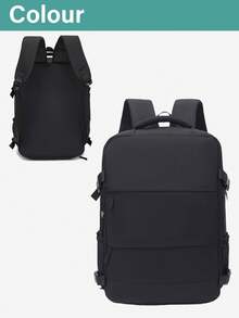 Women's Backpack, Women's Large Capacity Travel Backpack, Commuting And Class Backpack, Fashionable Computer Bag, Short Distance Business Travel Luggage Bag - Multicolor - View 7