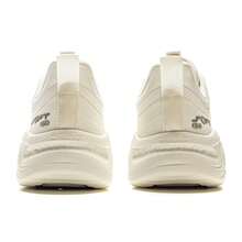 LI-NING 女士 SOFT GO 2 WMS 记忆棉系带休闲鞋，经典休闲鞋，通勤鞋，时尚 AGLV040 - 香檳白 - 查看 5