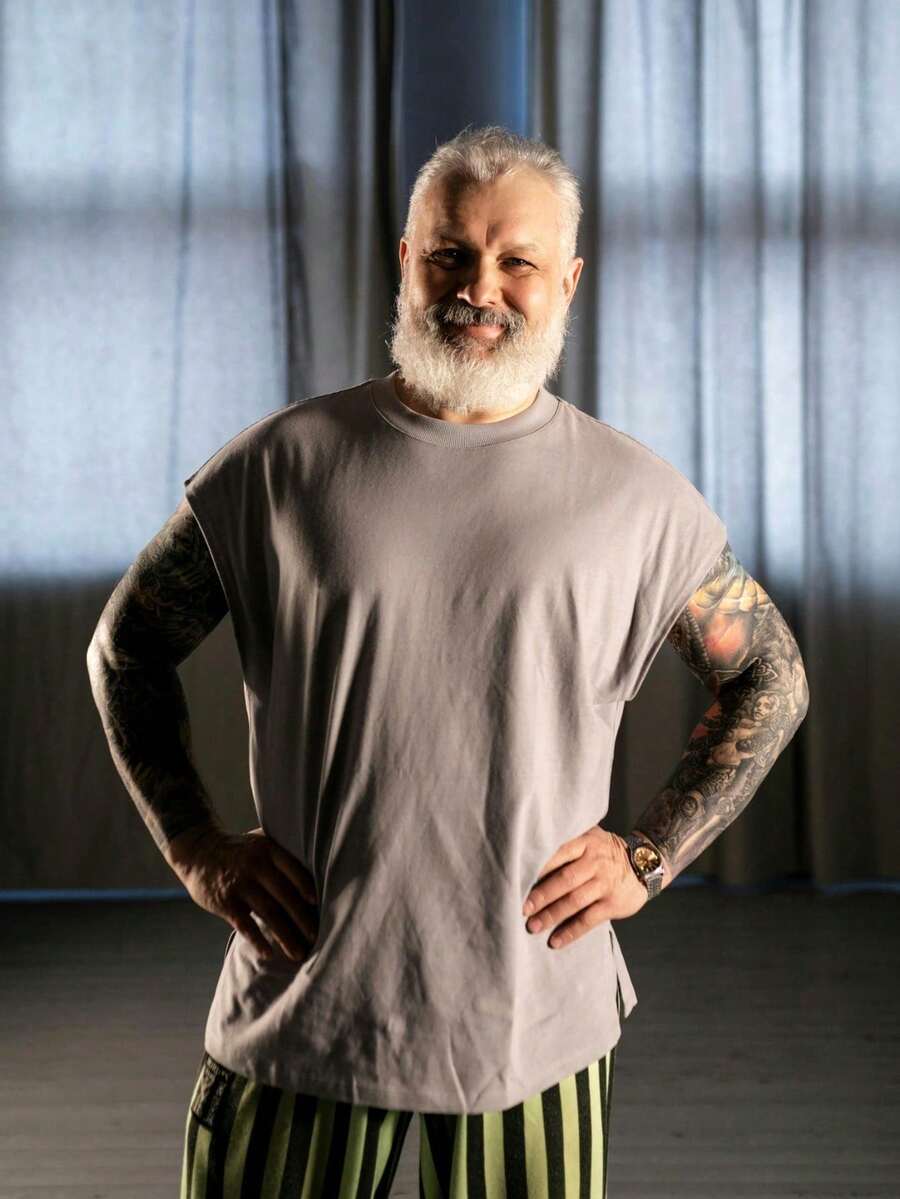 Oversized Tank Top 100% Cotton 30.1 Combed With 17 Colors Available From P To G6 - Champagne - View 1