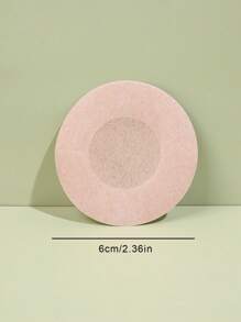 50 PCS Invisible Nipple Tape Disposable Nipple Pad Tapes Nipple Cover Non-Woven Nipple Sticker Chest Stickers,Disposable Nipple Covers, Seamless Breathable Self-Adhesive Invisible Bra, Women's Lingerie & Underwear Accessories - Apricot - View 4