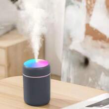Humidificateur mini coloré de 300 ml alimenté par USB, pour la maison, le bureau, la voiture - options de couleurs variées, humidification quotidienne, prévient la sécheresse