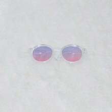 (Accessories Only) 17cm Labu Summer Versatile Transparent Sunglasses, Multi-Color Matching - Holiday/Birthday Gift, Gift, Children's Toy (Glasses Only, No Doll)