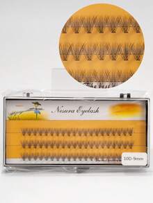 60簇单根睫毛簇 10D 6~15mm 自然妆效单根假睫毛 纤细持久睫毛延长 适合派对 睫毛自然簇 黑白盒随机发货。睫毛簇，睫毛簇，单根睫毛，睫毛，假睫毛 - C - 查看 18